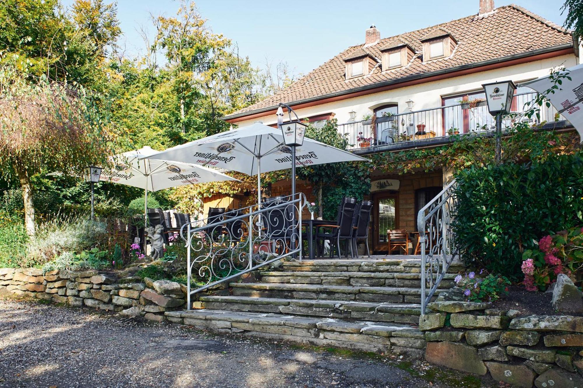 Hotel Restaurant Waldschloesschen Lienen Exterior foto
